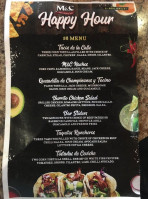 M&c Grill Sports menu