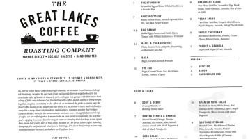 Great Lakes Coffee inside