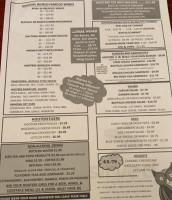 Hooters menu