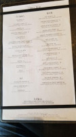 The Vine menu