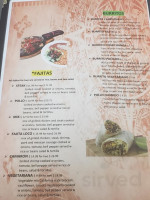 4 Tacos Locos menu