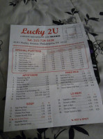 Lucky 2 U menu