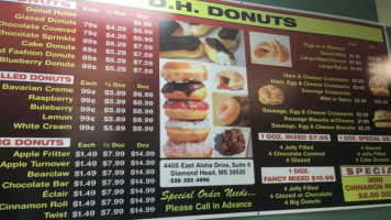 D.h. Donuts food