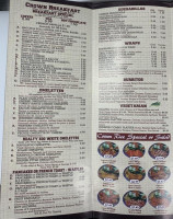 Gyro King Crescent St menu