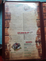 El Cerrito menu