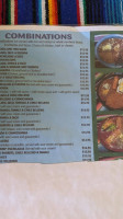 El Agave Azul menu