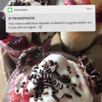 El Tri Raspados food