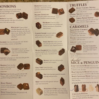 L.a. Burdick Handmade Chocolates menu