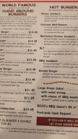 Hamburger Ranch And Bbq menu