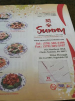 Sunny Chinese Food inside