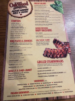 Oakwood Smokehouse Grill menu