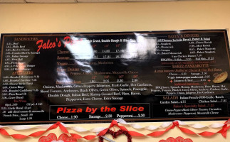 Falco's Pizza menu