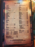 Atzimba Mexican Resturant menu