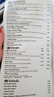 Hana Asian Bistro menu