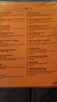 Iron Creek Grill menu