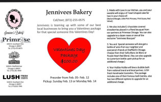 Jennivee's Bakery food