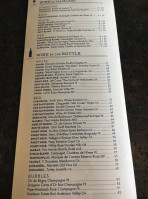 Hillside Tavern menu