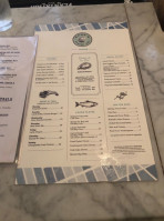 Hank's Oyster Bar menu