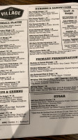 Village Brewing Company menu