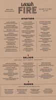 Lascala's Fire Glassboro menu