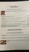 Basil Asian Fusion menu