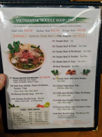 Pho 24 Atlantic Station menu