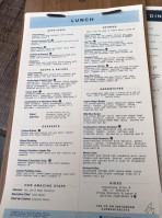 Urban Table menu