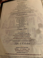 The Farmhouse menu