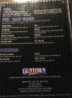 Guntown Beer menu