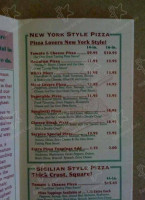 Serpico Pizza menu