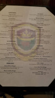 The Inishmor menu