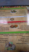 Tacos Y Nieves Calvillo menu