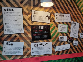 Velvet Taco menu