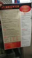 Thomahawk Deli Grill menu