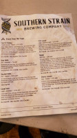 Southern Strain Beer Company, Llc menu