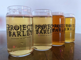 Project Barley Brewery Pizzeria food
