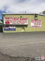 Tony's Meat Market food