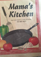 Mamas Kitchen menu