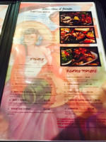 La Fonda Mexican Grill menu