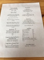 The Fat Radish menu