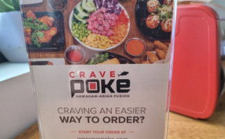 Crave Poké Asian-fusion Kitchen food