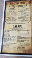 Outlaw Pizza menu