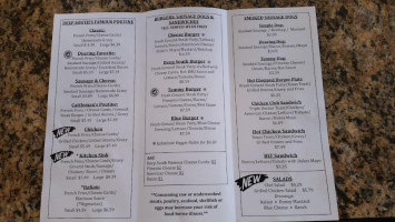Deep South Cheese And Grill menu