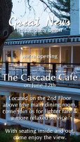 Cascade Lodge food