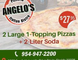 Angelos Pizzeria food