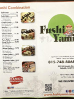 Fushi Yami menu
