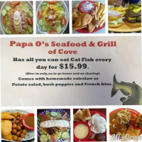 Papa O's Seafood And Grill food