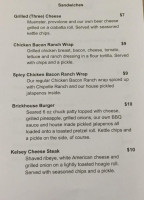 Kelsey Block Brewing menu