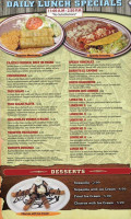 El Camino menu