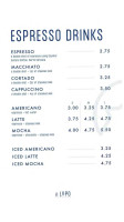 Cultivation Food Hall menu